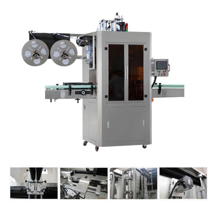 Automatický etiketovací stroj na výrobu džusů na tekutou vodu z PVC